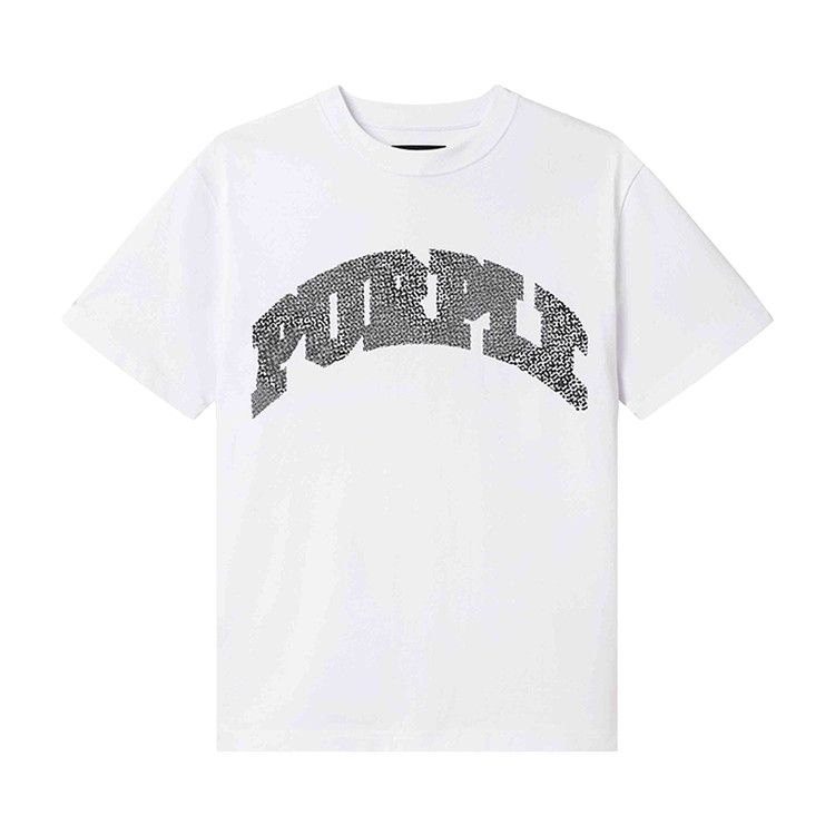 PURPLE BRAND Slab Wordmark Tee 'White'