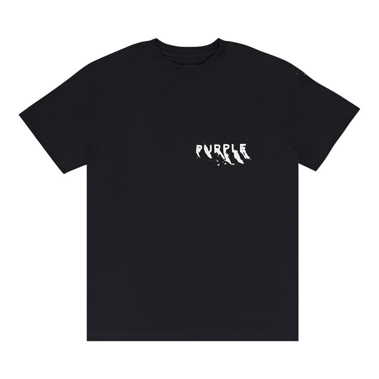 PURPLE BRAND Heavy Jersey Short-Sleeve Tee 'Black'