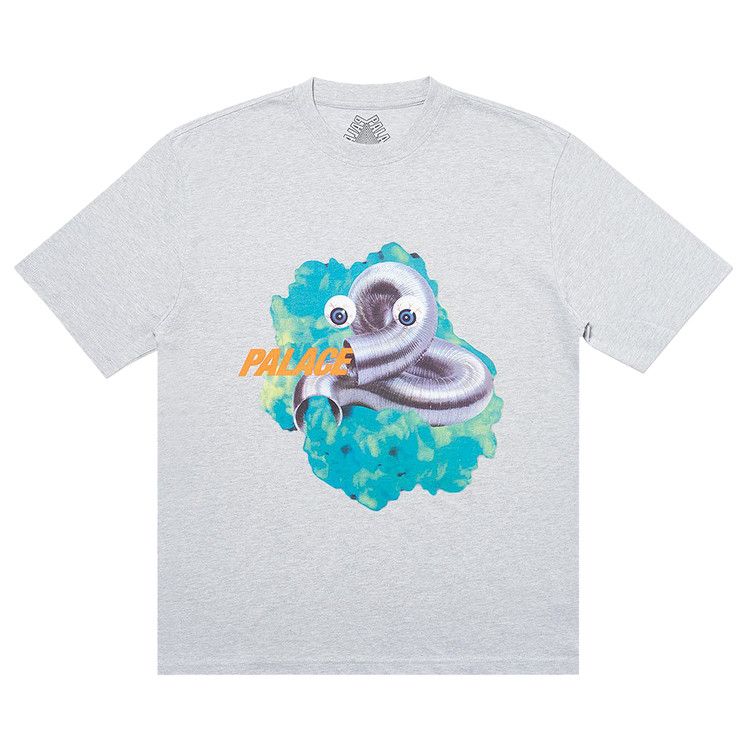Palace Gassed T-Shirt 'Grey Marl'