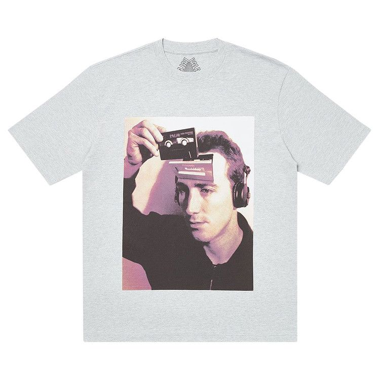 Palace Deckhead T-Shirt 'Grey Marl'
