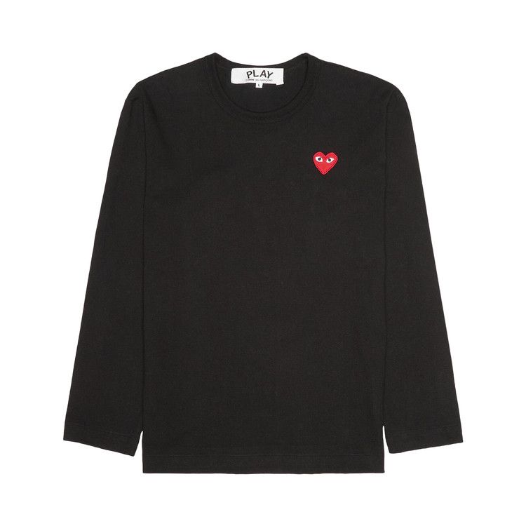 Comme des Garçons Play Small Heart Knitted Sweater 'Black'