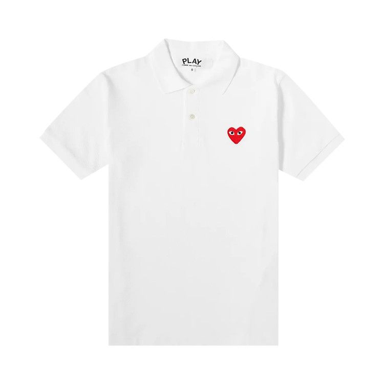 Comme des Garçons PLAY Polo 'White'