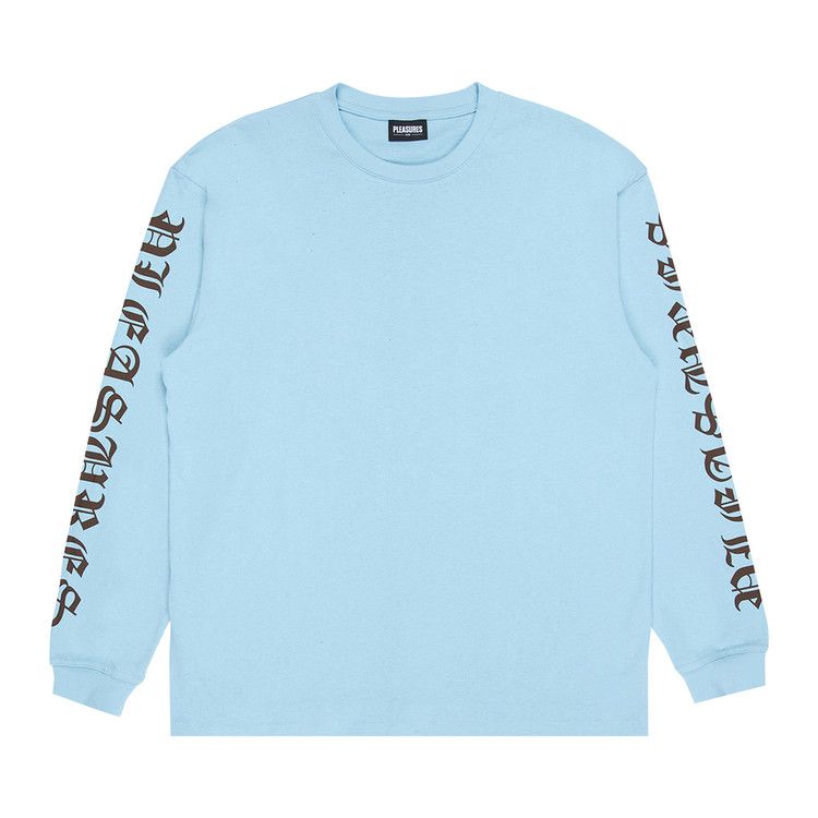 Pleasures Old E Heavyweight Long-Sleeve 'Blue'
