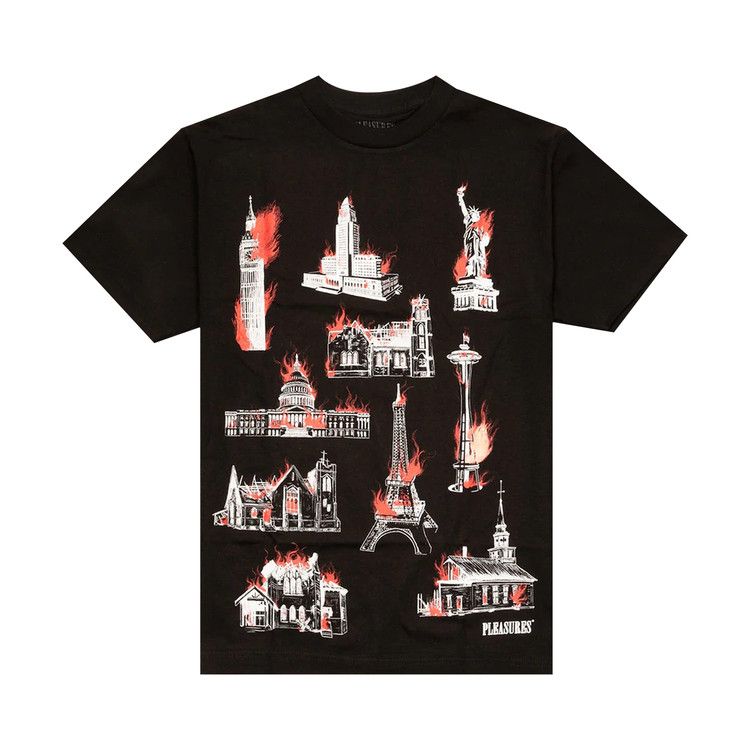 Pleasures Monument T-Shirt 'Black'