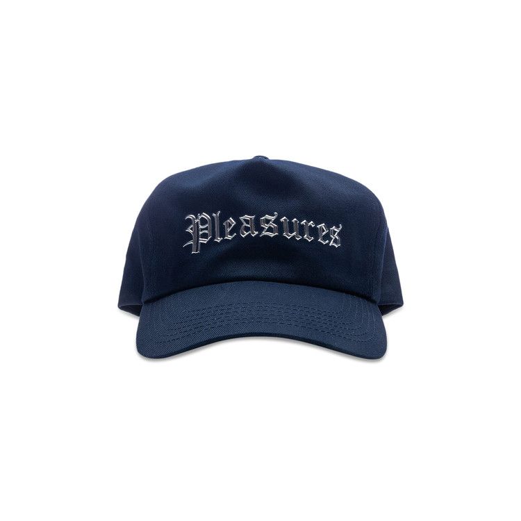 Pleasures Chrome Snapback 'Navy'