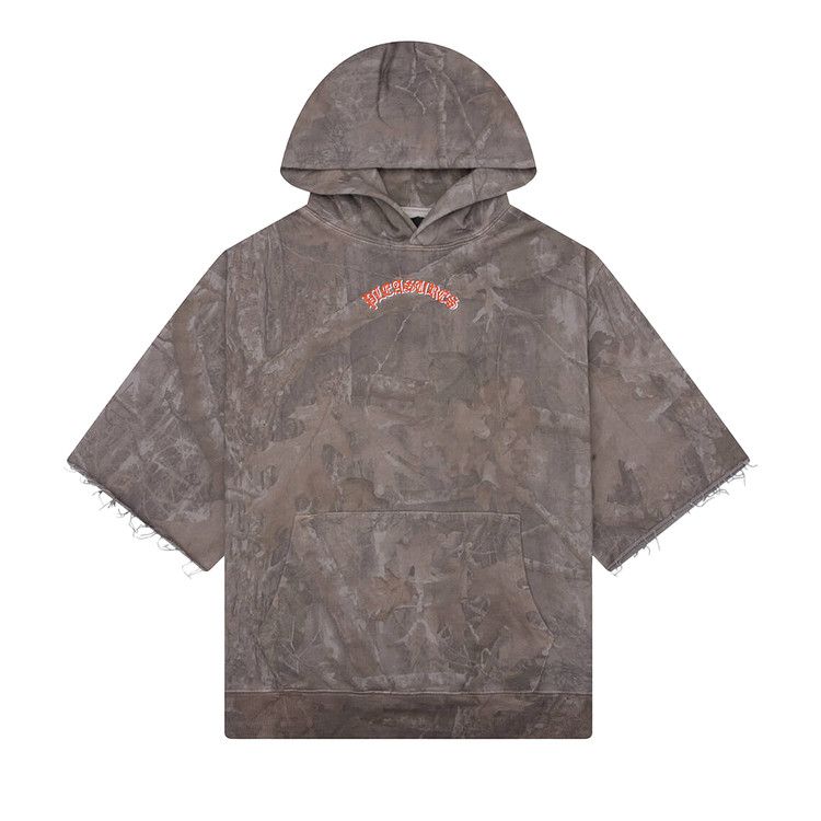 Pleasures Cut Off Hoodie 'Camo'