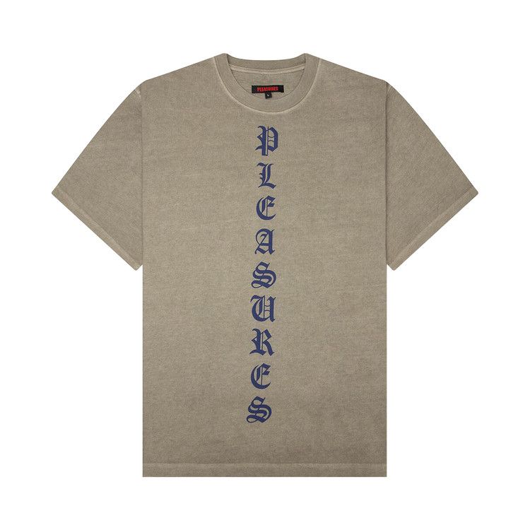 Pleasures Knight Overdye T-Shirt 'Tan'