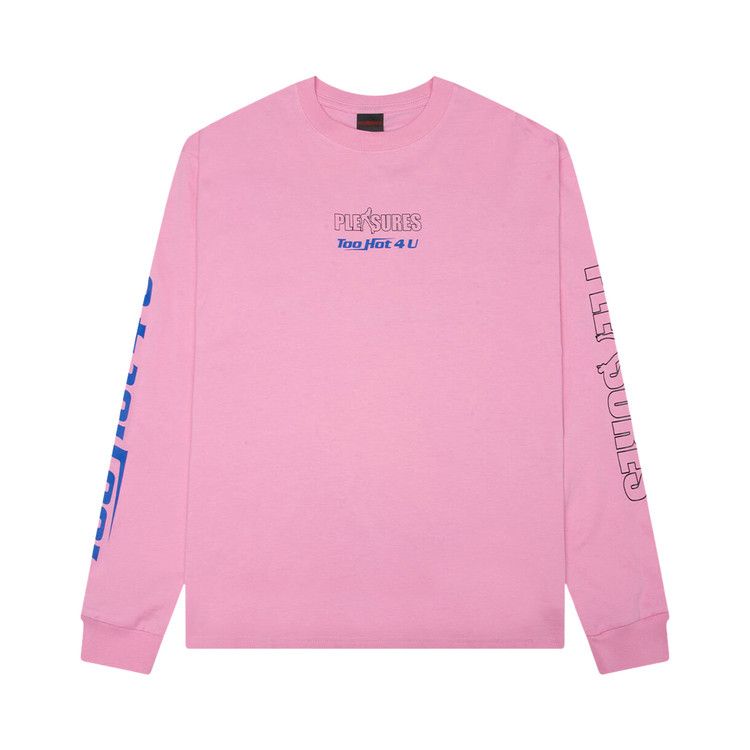 Pleasures Hot 4 U Long-Sleeve T-Shirt 'Pink'