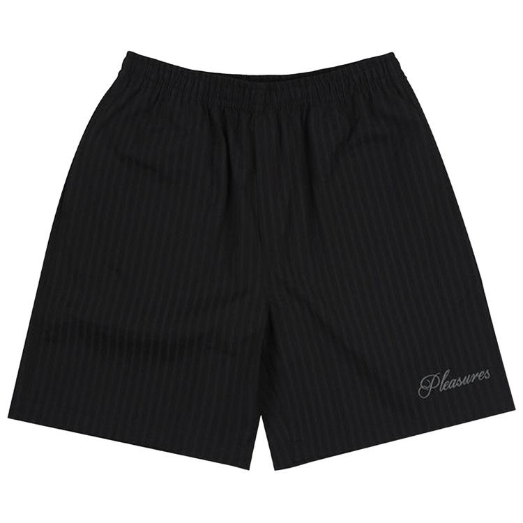 Pleasures Fortunate Active Shorts 'Black'