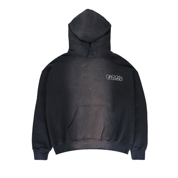 PURPLE BRAND HWT Fleece Pullover Hoodie 'Black'