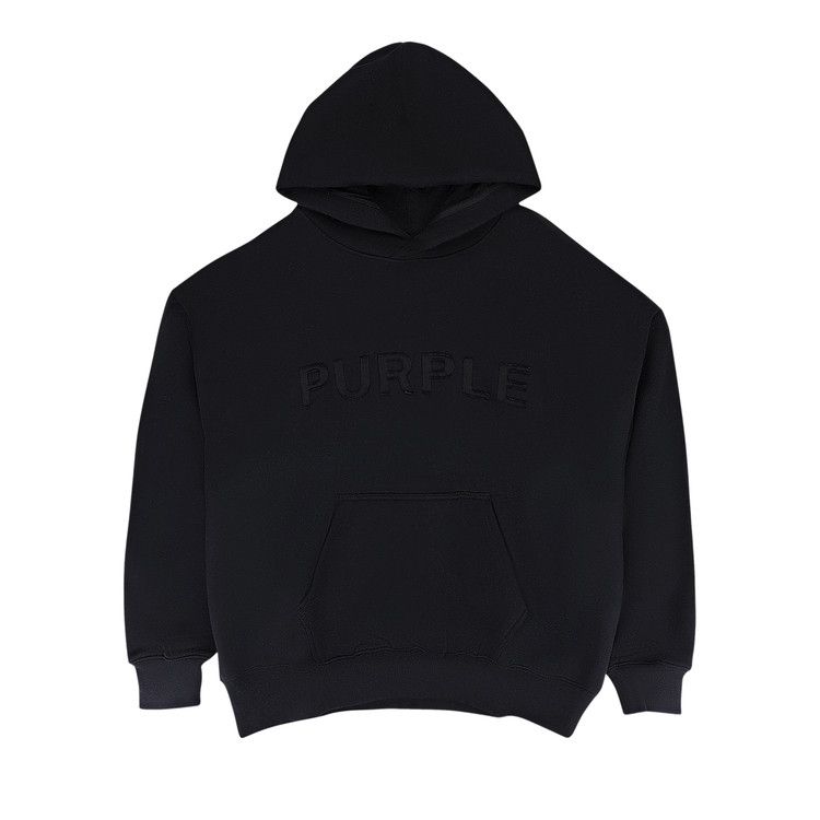 PURPLE BRAND HWT Fleece Pullover Hoodie 'Black'