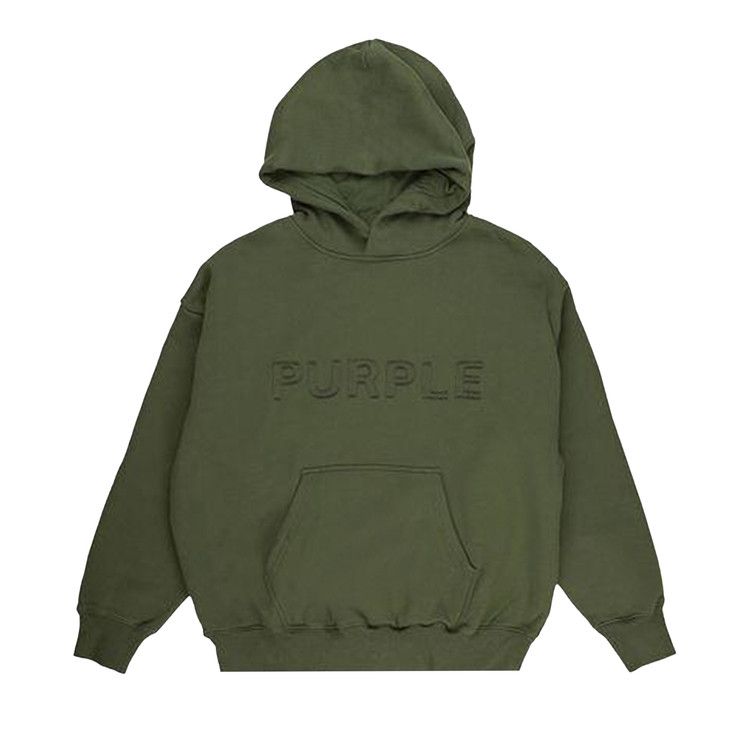 PURPLE BRAND Cutout Wordmark Hoodie 'Green'