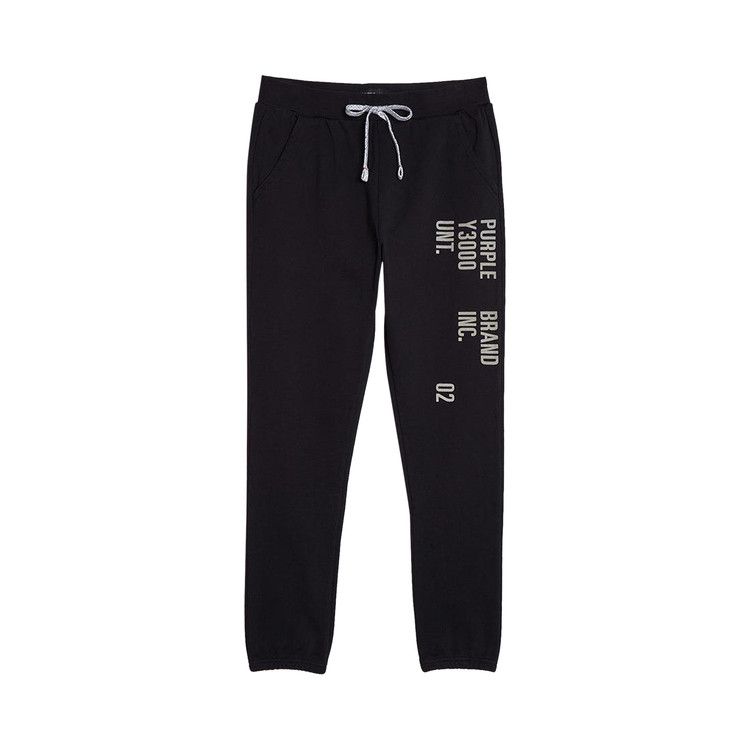 PURPLE BRAND History Jogger 'Wash Black'