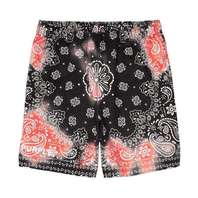 PURPLE BRAND All Round Shorts 'Poppy Red/Black Beauty'