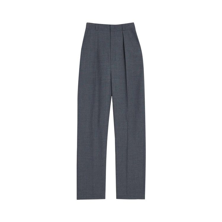 Lemaire Dropped Crotch Soft Pants 'Grey Melange'