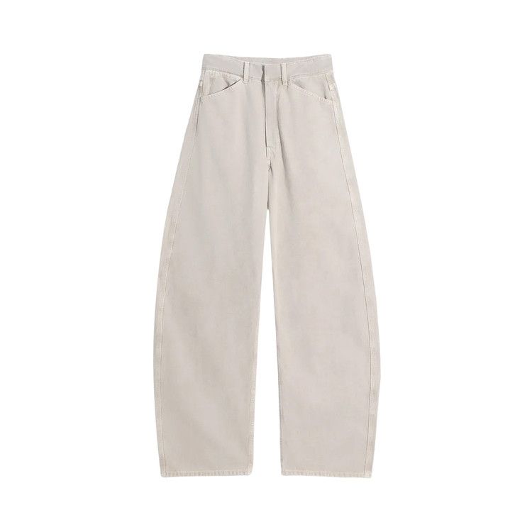 Lemaire High Waisted Curved Pants 'Moonstone'
