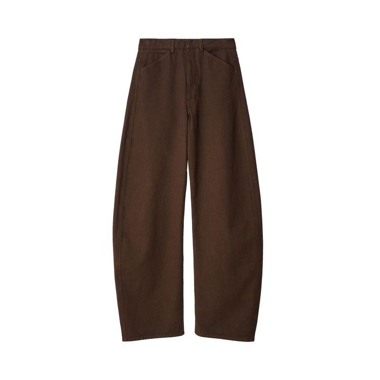 Lemaire High Waisted Curved Pants 'Ristretto'
