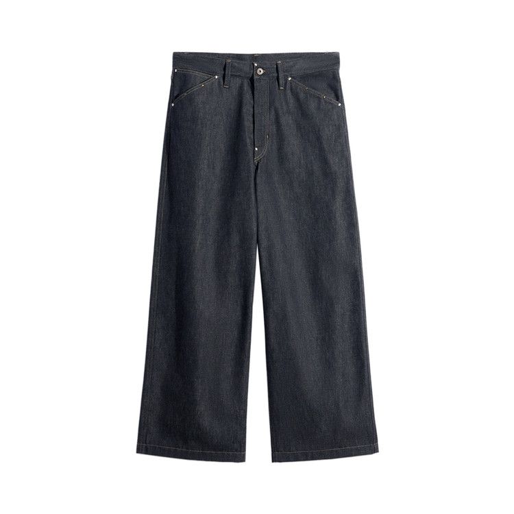 Lemaire Wide Studs Pants 'Slate'
