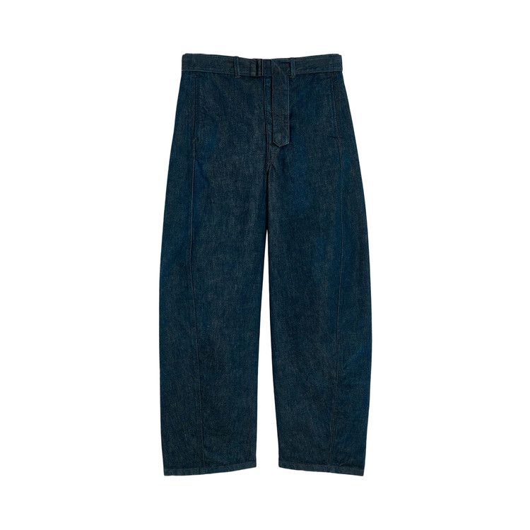Lemaire Twisted Belted Pants 'Denim Indigo'