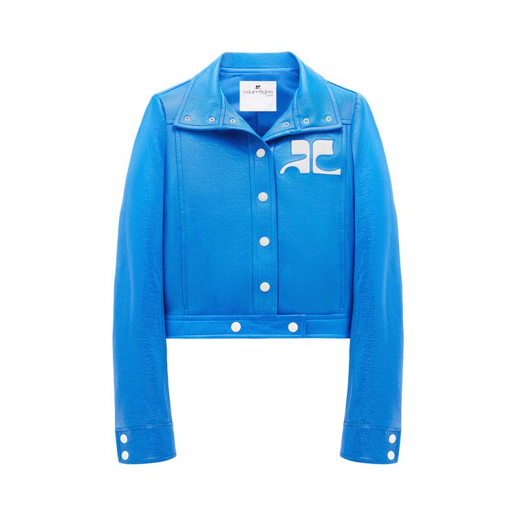 Courrèges Reedition Vinyl Jacket 'Blue'