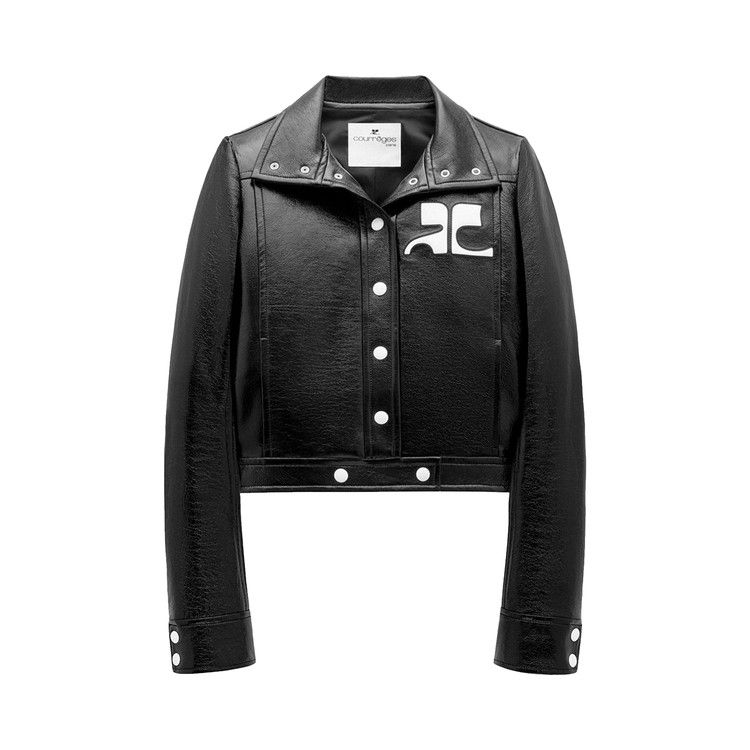 Courrèges Reedition Vinyl Jacket 'Black'