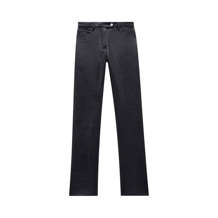 Courrèges 5-Pocket Vinyl Pants 'Black'