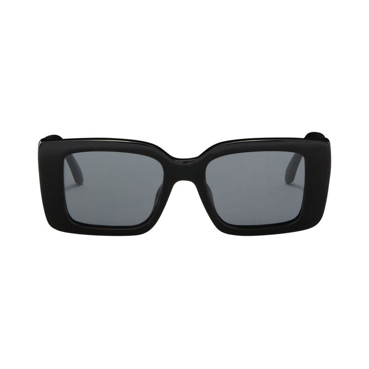 Palm Angels Dorris Sunglasses 'Black/Dark Grey'