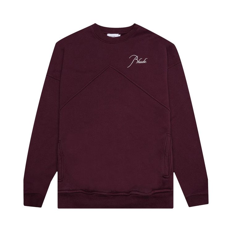 Rhude Crewneck 'Bordeaux'