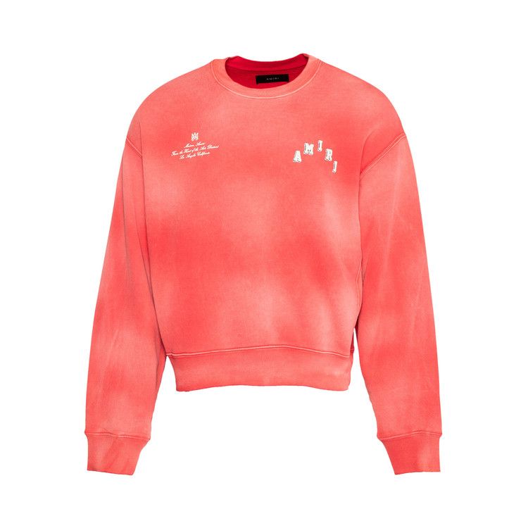Amiri Vintage Collegiate Crew 'Red'