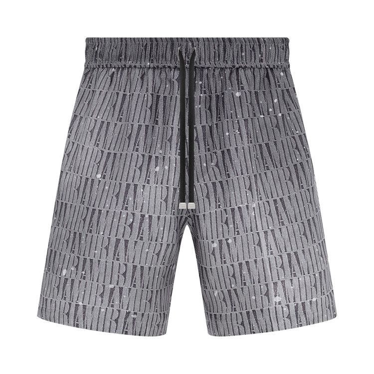 Amiri Gradient Drawstring Short 'Grey'