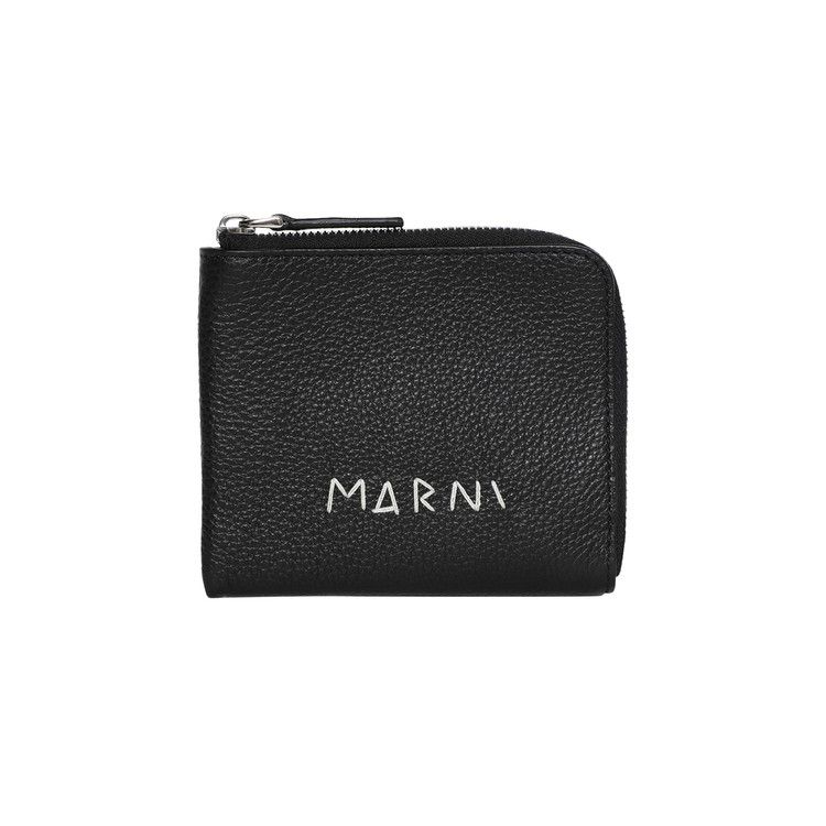 Marni Zip Around Wallet 'Black'