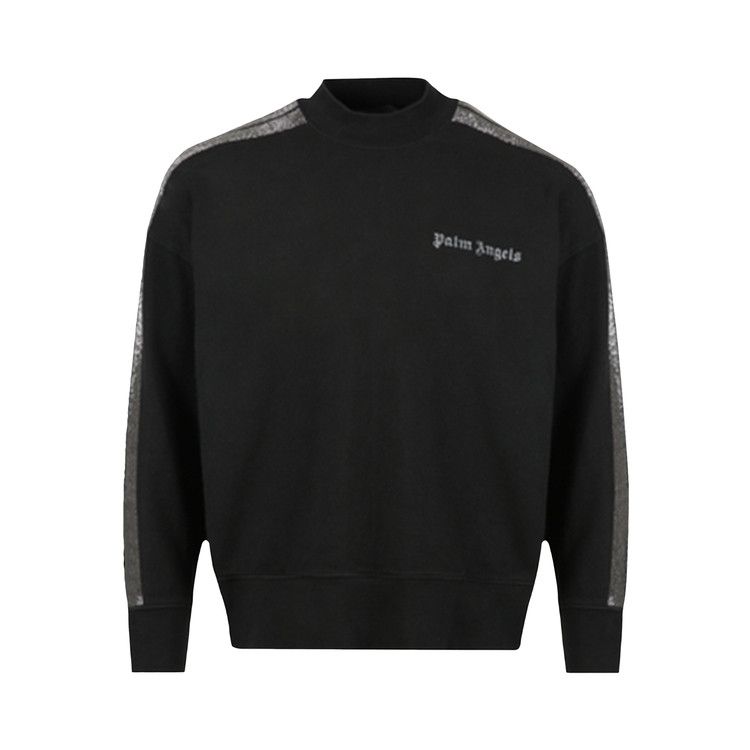 Palm Angels PXP Studded Side Band Crew 'Black/Silver'