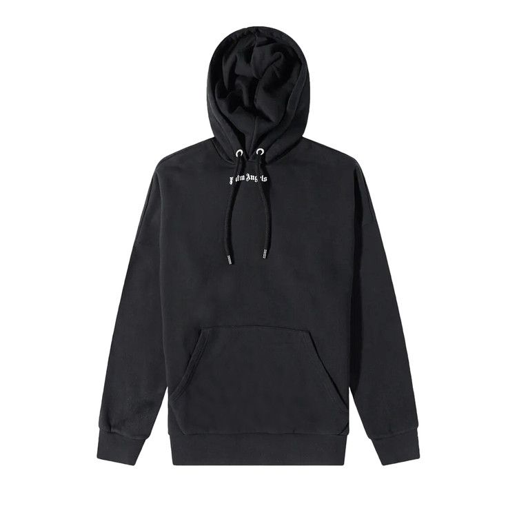 Palm Angels Logo Hoodie 'Black'
