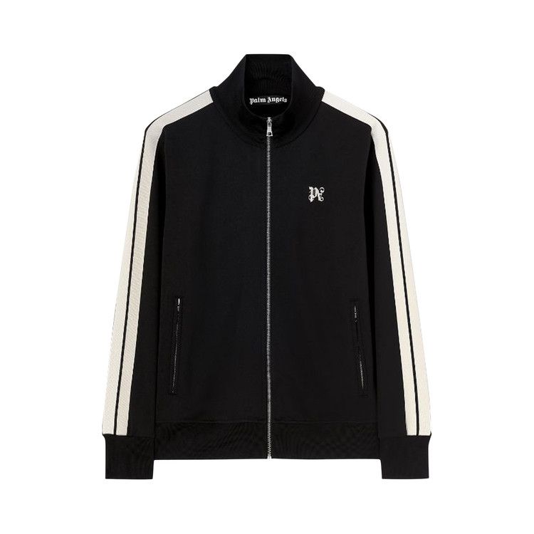 Palm Angels Monogram Classic Track Jacket 'Black/Off White'