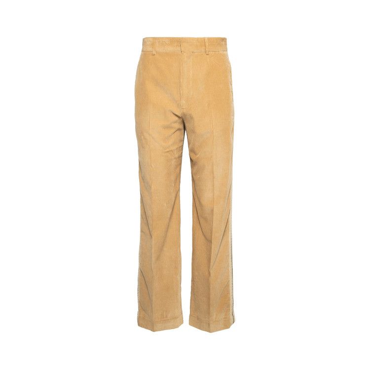 Palm Angels Corduroy Suit Tape Pants 'Beige/Off White'