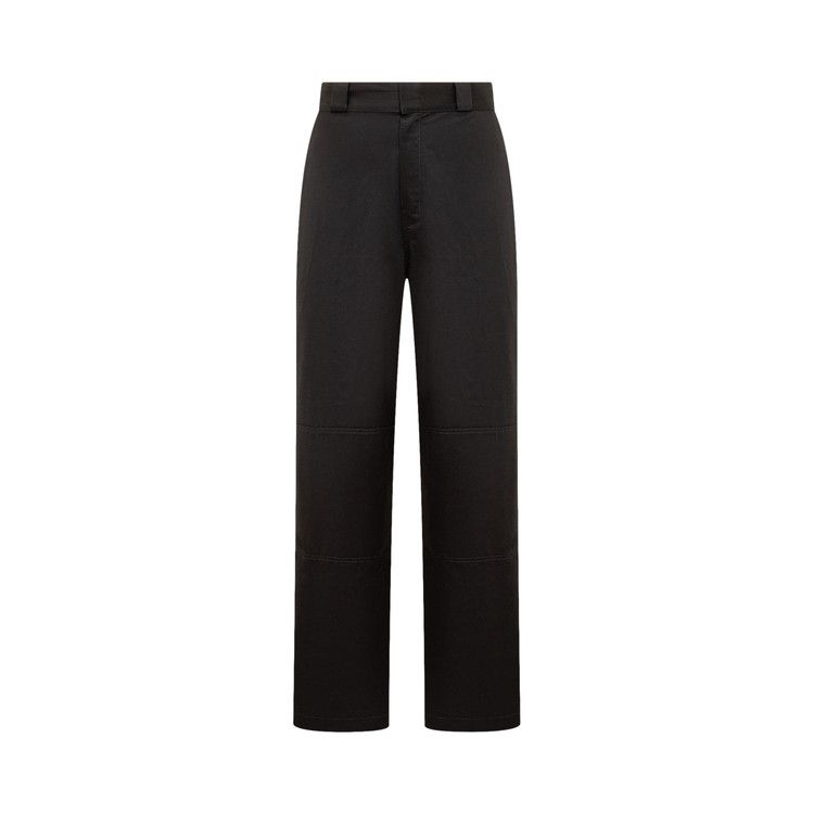 Palm Angels Sartorial Waistband Workpants 'Black/Off White'