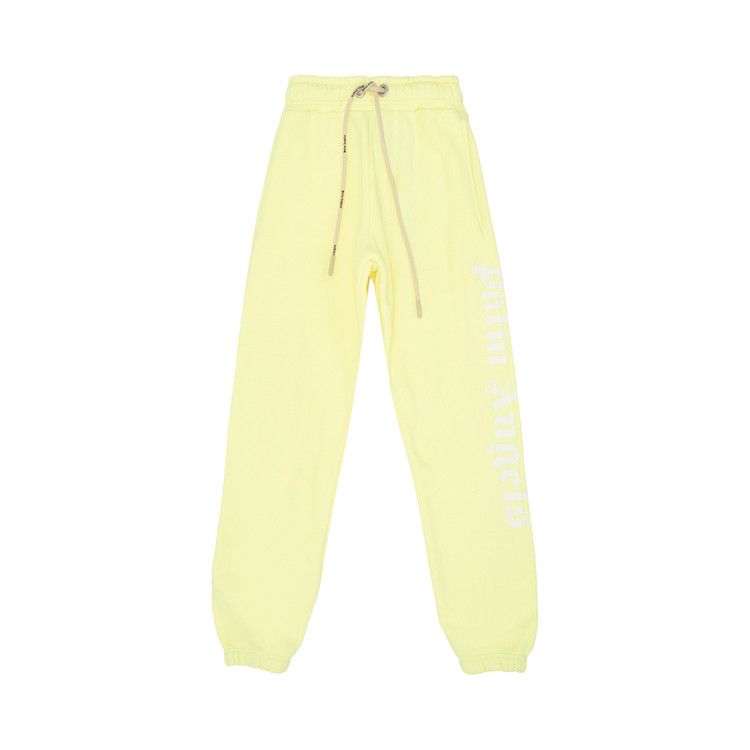 Palm Angels GD Logo Sweatpants 'Yellow Fluo'