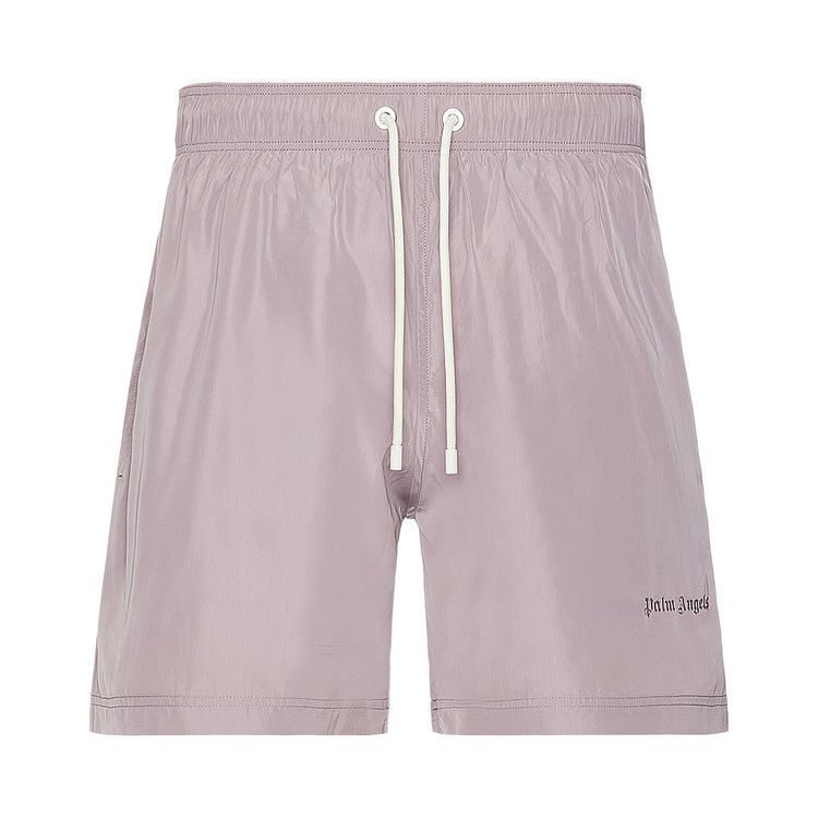 Palm Angels Classic Logo Swim Shorts 'Lilac'