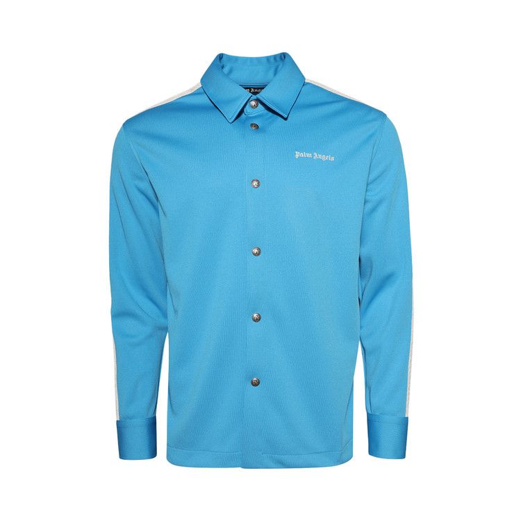 Palm Angels Classic Logo Track Shirt 'Light Blue'