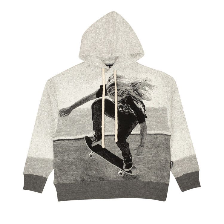 Palm Angels Skater Hooded Sweater 'Grey'