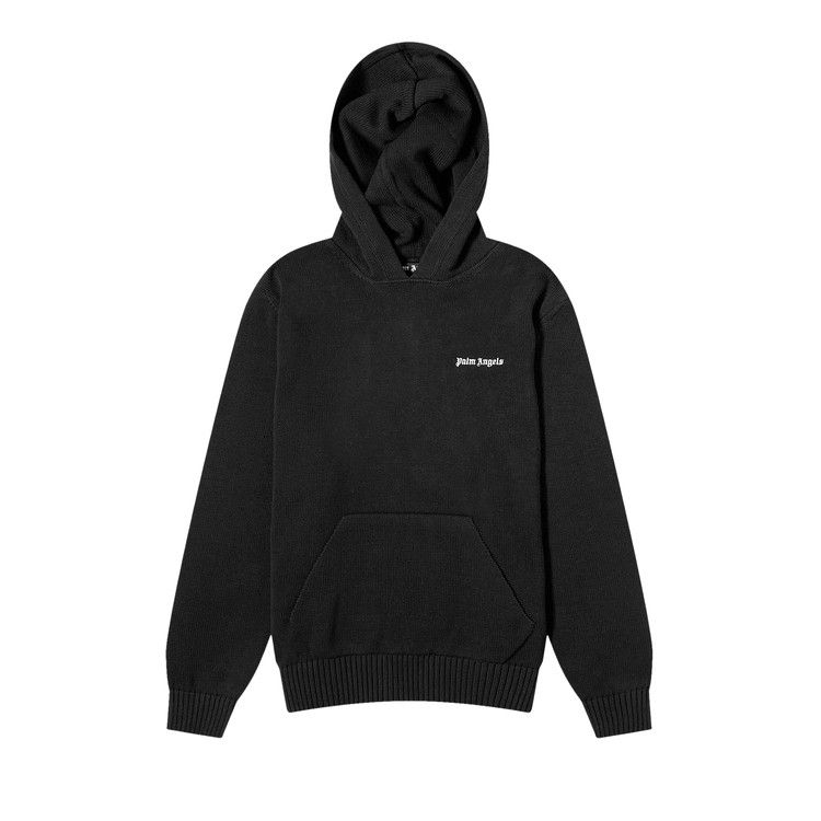 Palm Angels Classic Logo Hoodie 'Black/Off White'