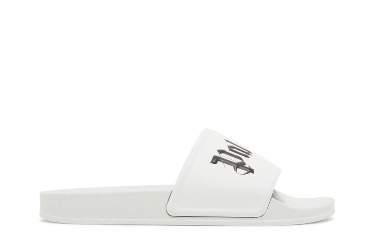 Palm Angels Pool Slider 'White Black'
