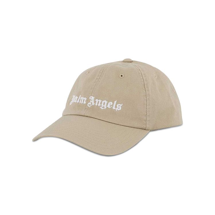 Palm Angels Classic Logo Cap 'Beige/White'