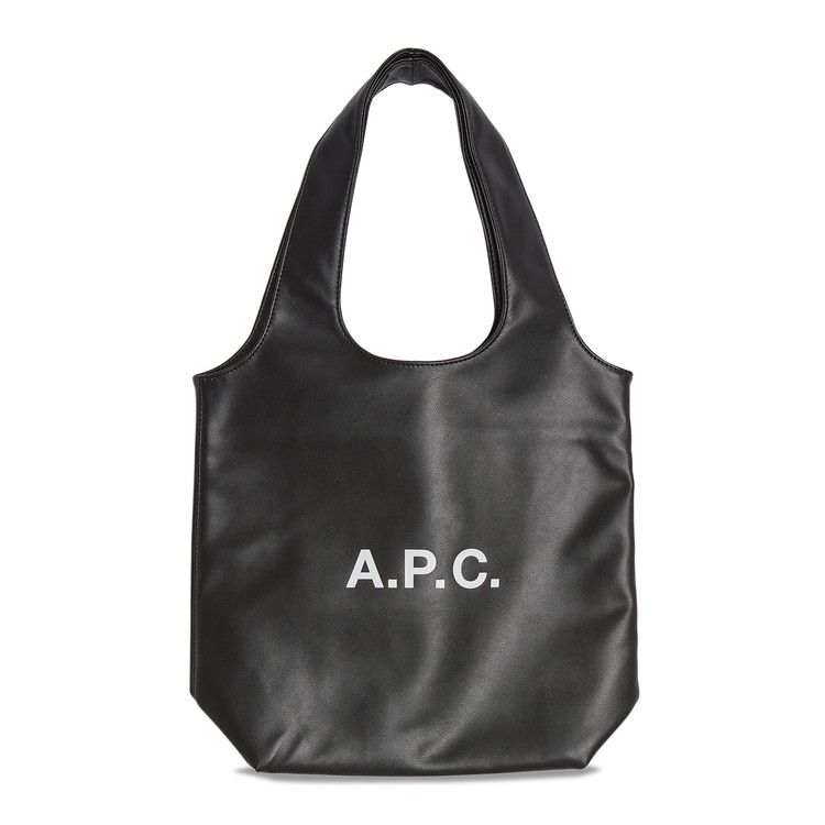 A.P.C. Ninon Faux Leather Tote Bag 'Black'