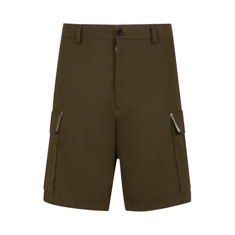 Marni Organic Gabardine Shorts 'Deep Sage'