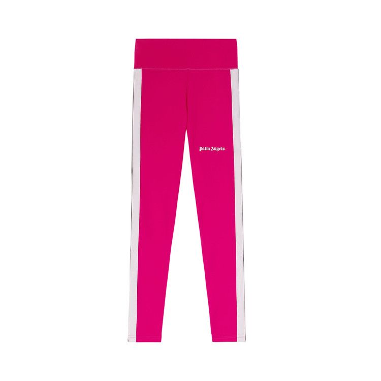 Palm Angels Track Leggings 'Fuchsia/White'