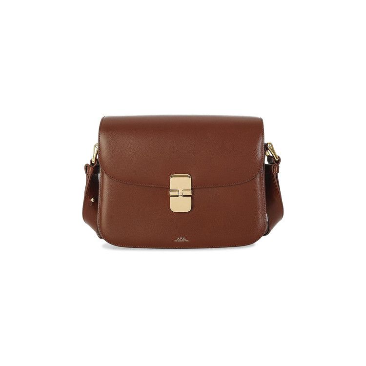 A.P.C. Grace Shoulder Bag 'Hazelnut'