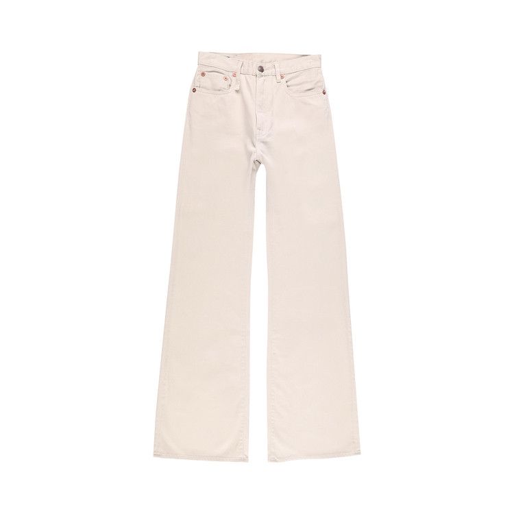R13 Jane Jean 'Ivory Sateen'