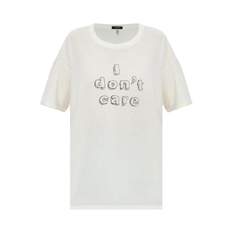 R13 I Dont Care Relaxed T 'Ecru White'