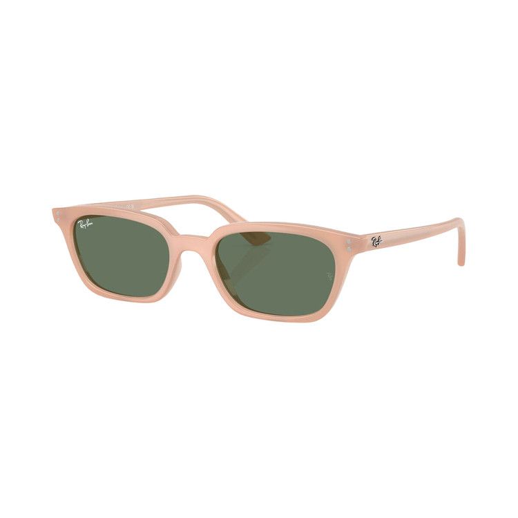 Ray-Ban Zaya Bio-Based Sunglasses 'Pink/Dark Green'